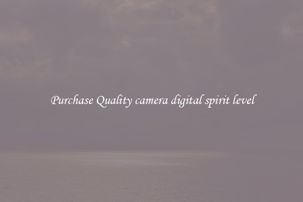 Purchase Quality camera digital spirit level