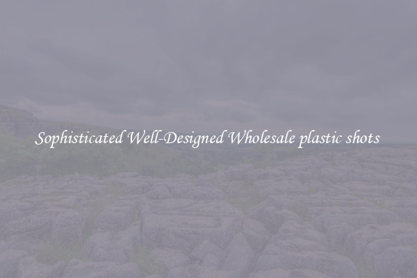 Sophisticated Well-Designed Wholesale plastic shots 