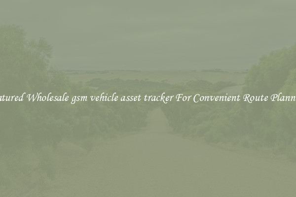 Featured Wholesale gsm vehicle asset tracker For Convenient Route Planning 