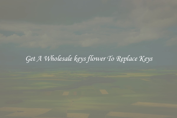 Get A Wholesale keys flower To Replace Keys